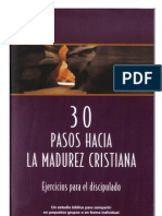 30 Pasos Hacia La Madurez Cristiana