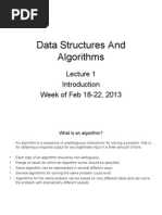 1 - Intro To Algorithms