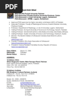 Download Curriculum Vitae Dr Syed Amir Gilani by Botimet Orbis SN14498563 doc pdf