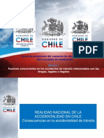 Accidentalidad en Chile Jornada Escuelas Conductores Regiones