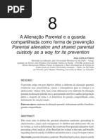 A Alienação Parental e a guarda compartilhada como forma de prevenção