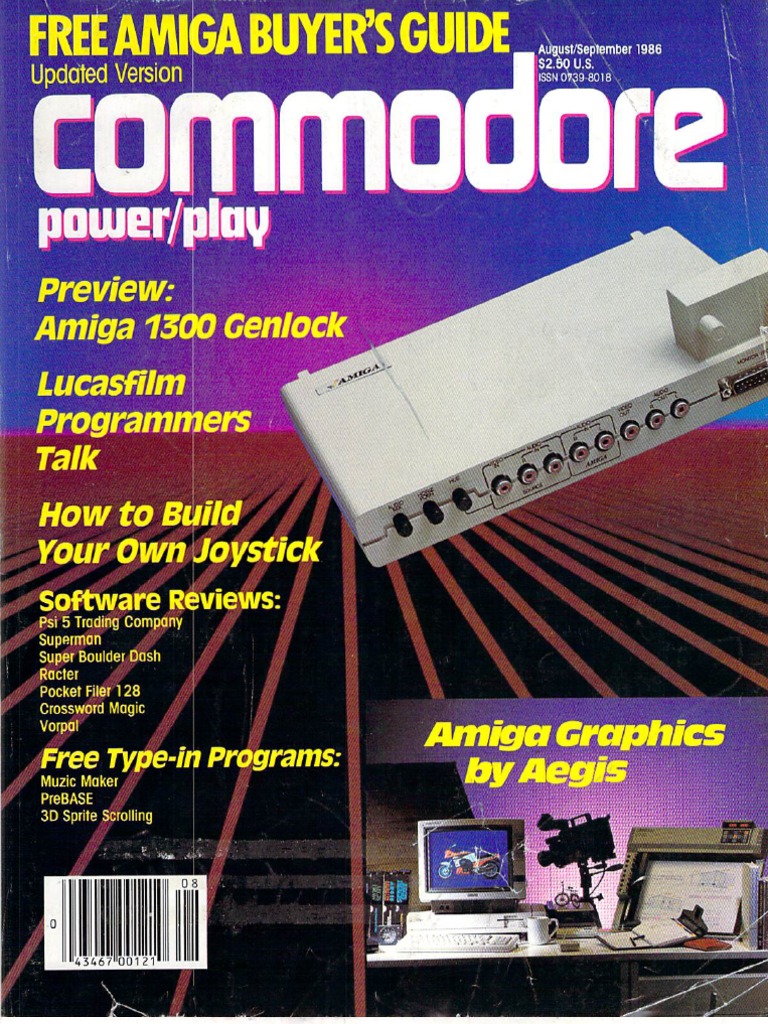 Commodore Power-Play 1986 Issue 22 V5 N04 Aug Sep | PDF