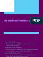 Life Span Health Promotion: Adulthood