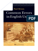 Paul Brians - Common Errors in English Usage