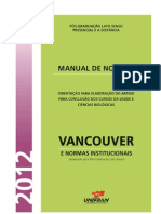 Manual Formatacao Vancouver