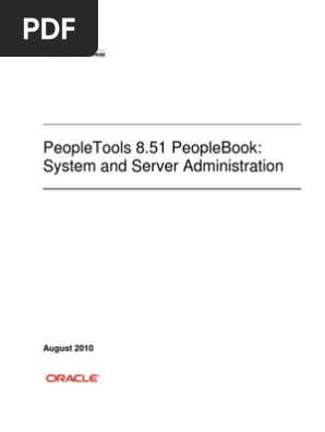Peoplesoft System & Server Admin Guide | PDF | Transport Layer Security |  Web Server