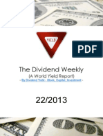Dividend Weekly 22_2013