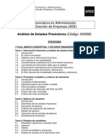 Programa Aef. Curso 2011-12