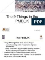 9 Things in the PMBOK_0