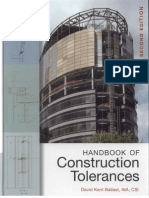 Handbook of Construction Tolerances