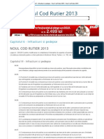 Capitolul 6 - Infractiuni Si Pedepse - Noul Cod Rutier 2013 - Noul Cod Rutier 2013