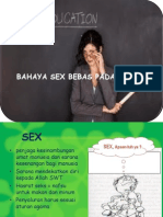 Bahaya Sex Bebas Pada Remaja (Pnd)