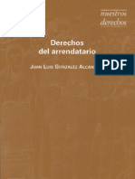 Derechos Del Arrendatario - Juan Luis Gonzalez Alcantara