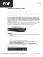 Router VPN Dual WAN Cisco RV082