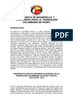 Proyecto Colombia Rugby PDF