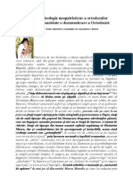 PR - Marcu Manolis-Puternica Teologie Neopatristică A Ortodosilor Ecumenisti Constituie o Dezmembrare A Ortodoxiei