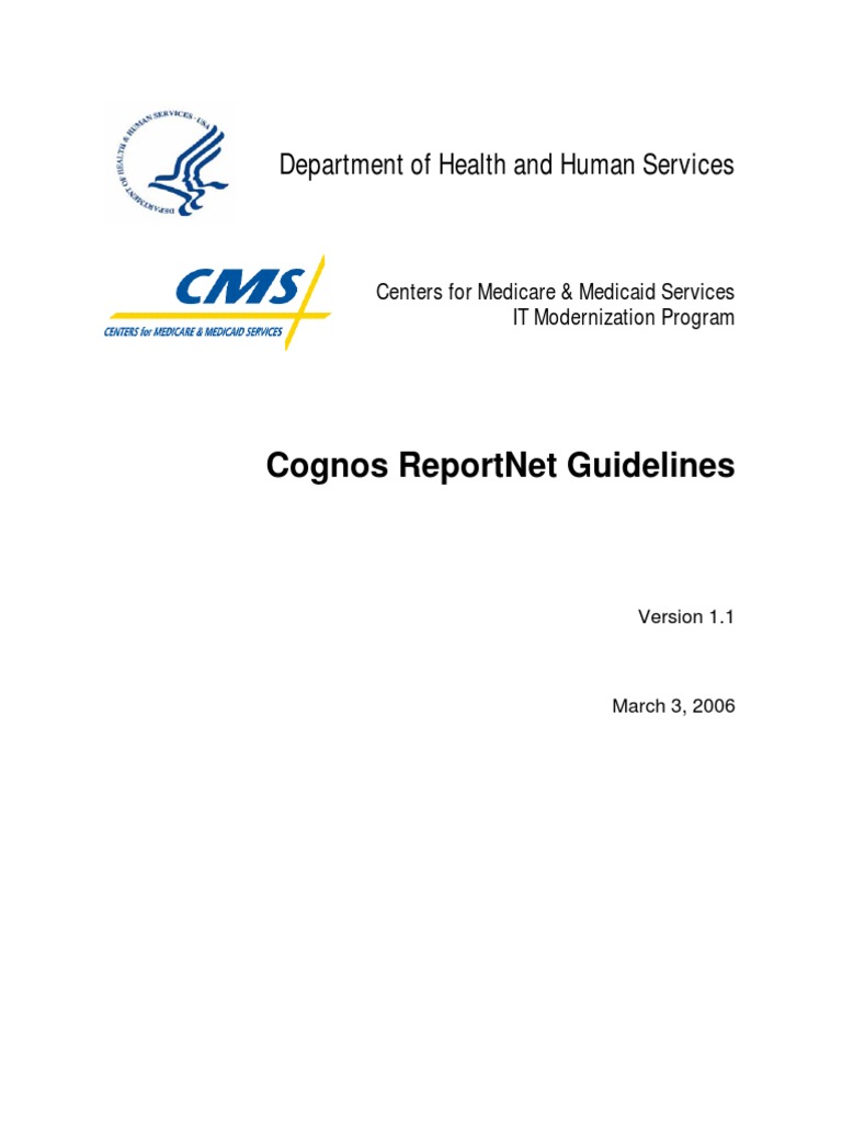 Cognos ReportNet Integration Guidelines | PDF | Application Programming ...