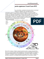 Aspecte Astrale Pentru Saptamana 3 Iunie - 9 Iunie 2013