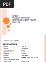Download LAPORAN KASUS FRAKTUR INTERTROCHANTER FEMUR SINISTRA by Nor Ubudiah Seti SN145098401 doc pdf
