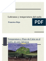 Labranza y Temperatura Del Suelo