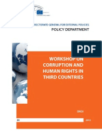 Corruption and Human Rights in Third Countries