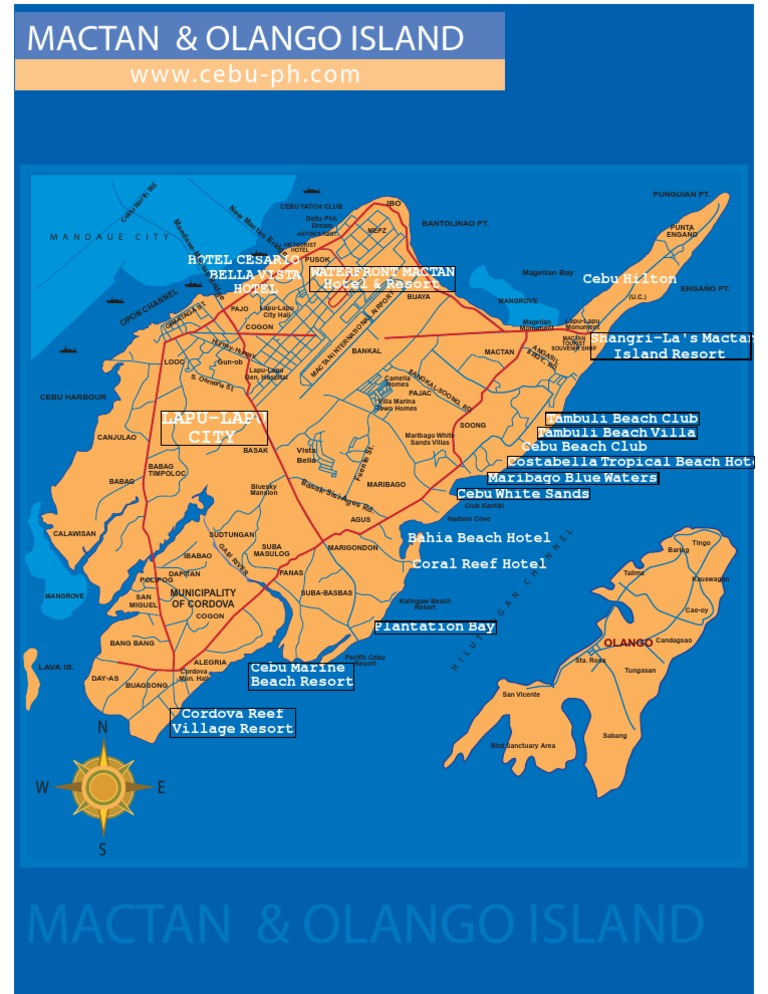 Mactan Resorts Map PDF PDF