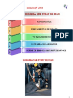 Sudarea Sub Strat de Flux