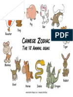 Chinese Zodiac Poster