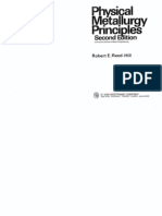 Physical Metallurgy Principles by R.E.Reedhil