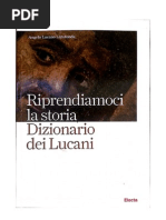 Dizionario dei lucani. Riprendiamoci la storia