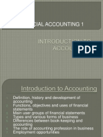 CHAPTER 1 - Introduction To Accounting
