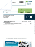 Total A Pagar: Deuda Anterior Mes: Descripcion de Los Principales Conceptos Facturables