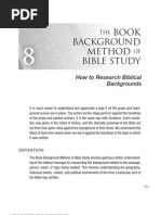 Book Background Method