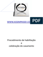 5- Casamento - Procedimento de habilitação e celebração