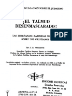 Pranaitis El Talmud Desenmascarado