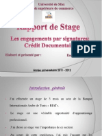 Les Crédits Documentaires