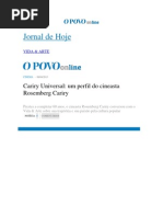 Rosemberg Cariry - Perfil - Jornal O Povo - 06 - 04 - 2013.docx