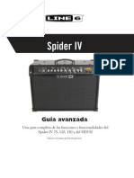 MANUAL Spider IV Advanced Guide - Spanish (Rev A)