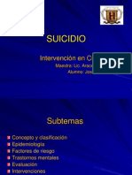 Suicidio Intervención en Crisis