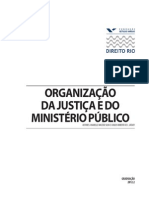 Organizacao Da Justica e Do Mp 2012-2