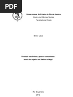 CAVA, Bruno - Produzir Direitos, Gerar o Comunismo