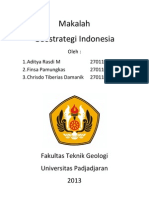 Download Makalah Geostrategi Indonesia by AditYa Rasdi Metly SN145172862 doc pdf