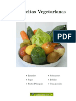 Culinária  - Livro De Receitas Vegetarianas