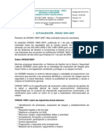 OHSAS 18001 2007 Doc Apoyo Sem2 - Octubre07