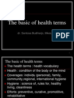 The Basic of Health Termsppt2007