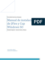 Manual de Instalación JFlex Netbeans Con CUP Windows