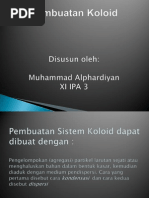 Download Pembuatan Koloidppt by Muhammad Fikri Rafi Dartaman SN145196881 doc pdf