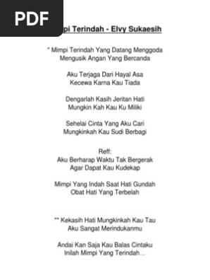Mimpi Terindah Pdf
