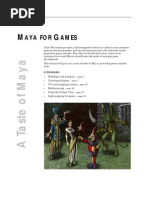 Download Maya Game Tutorial by risath85 SN14520169 doc pdf