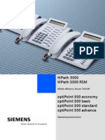 Siemens Optipoint 500 Basic Standard Advance Economy Full